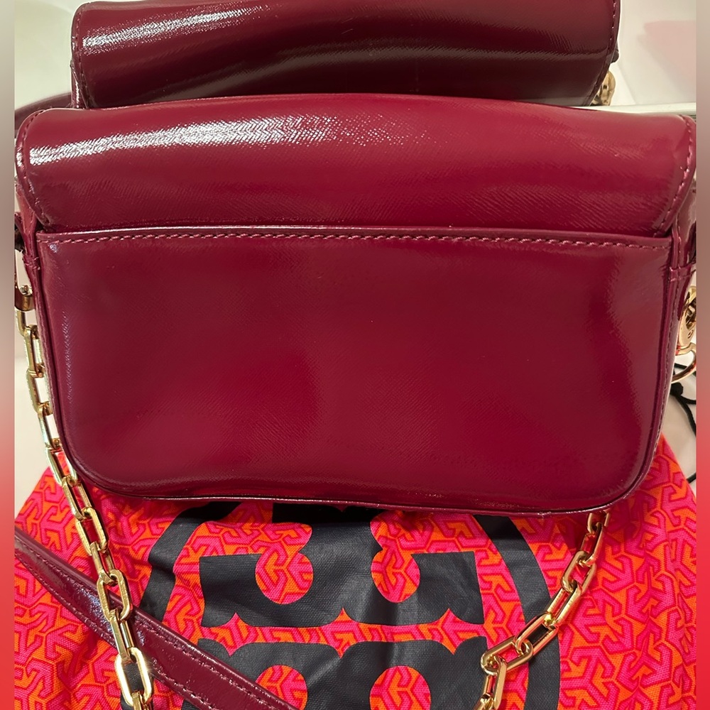 Tory Burch Robinson Handbag โ Raspberry Pink - Picture 4 of 8